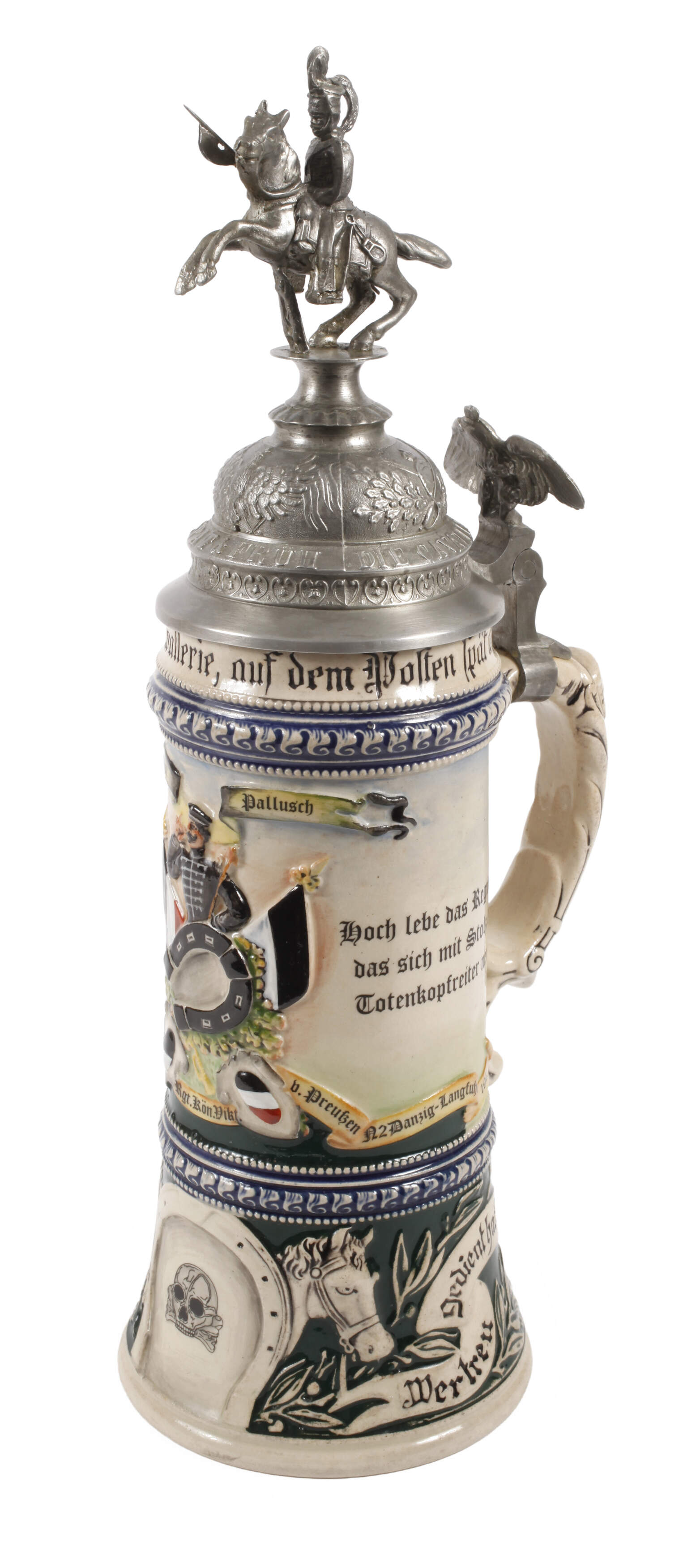 Reservistenkrug Husaren-Regiment Danzig Langfuhr