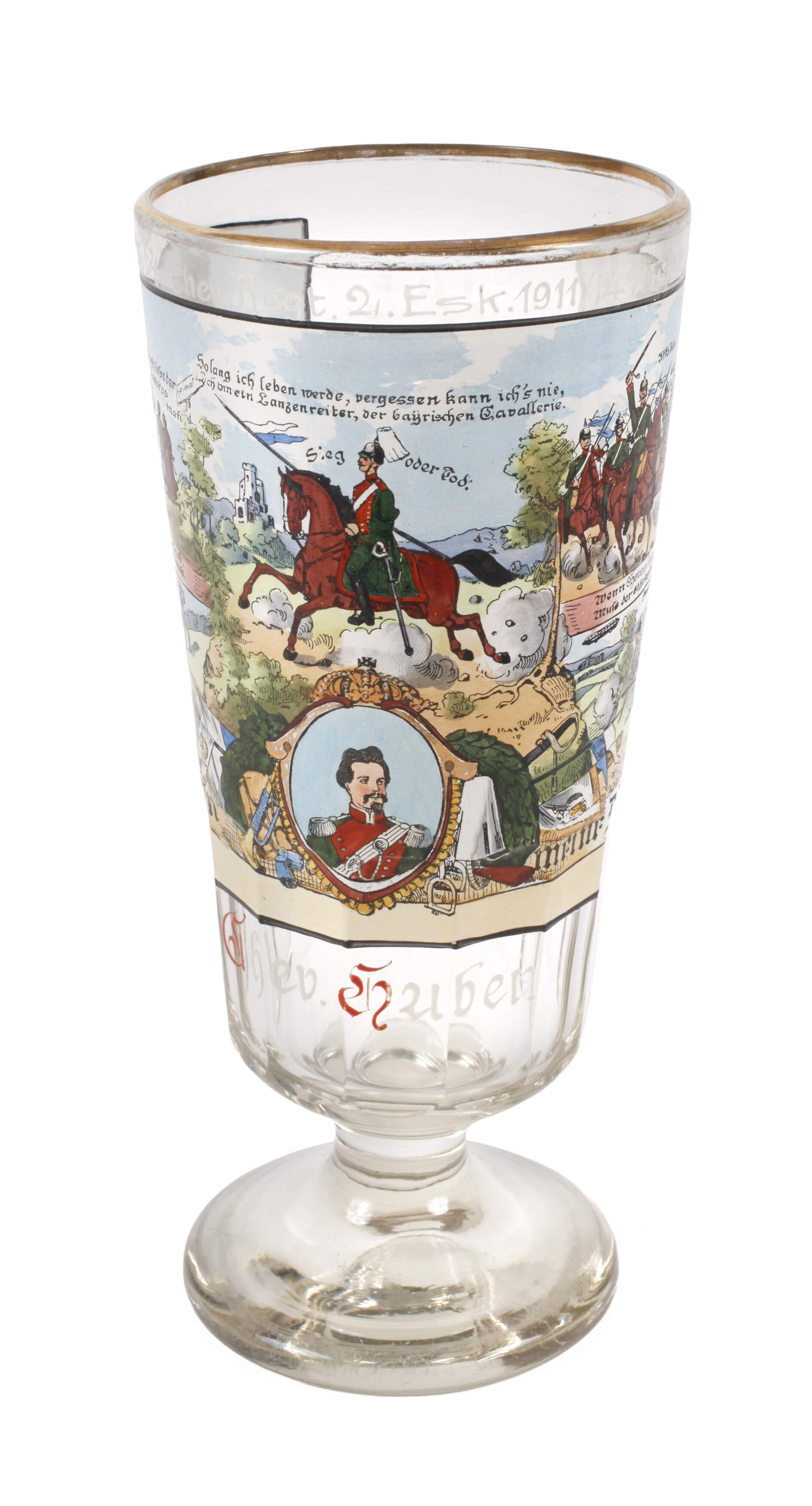 Reservistenglas Chevauleger-Regiment Augsburg