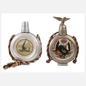 Reservistenflasche 1. und 2. Weltkrieg