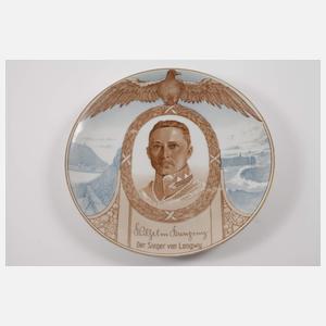 Propaganda-Wandteller Kronprinz Wilhelm