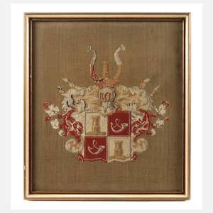 Gesticktes Wappen