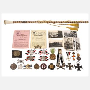Konvolut Militaria Kaiserreich bis 3. Reich