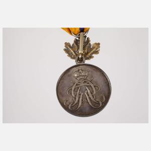 Silberne Ehrenmedaille Schwarzburg-Rudolstadt