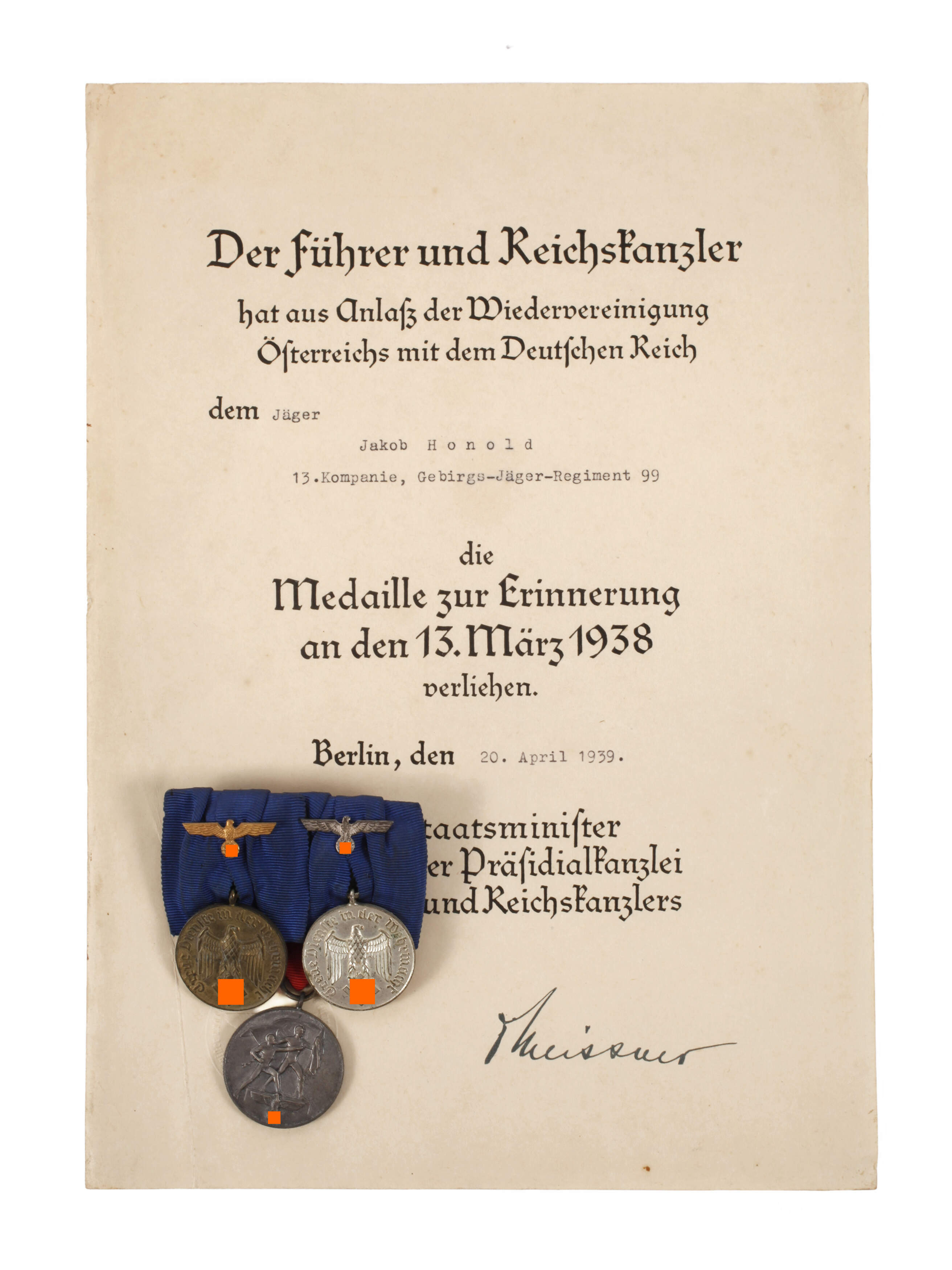 Nachlass 2. Weltkrieg