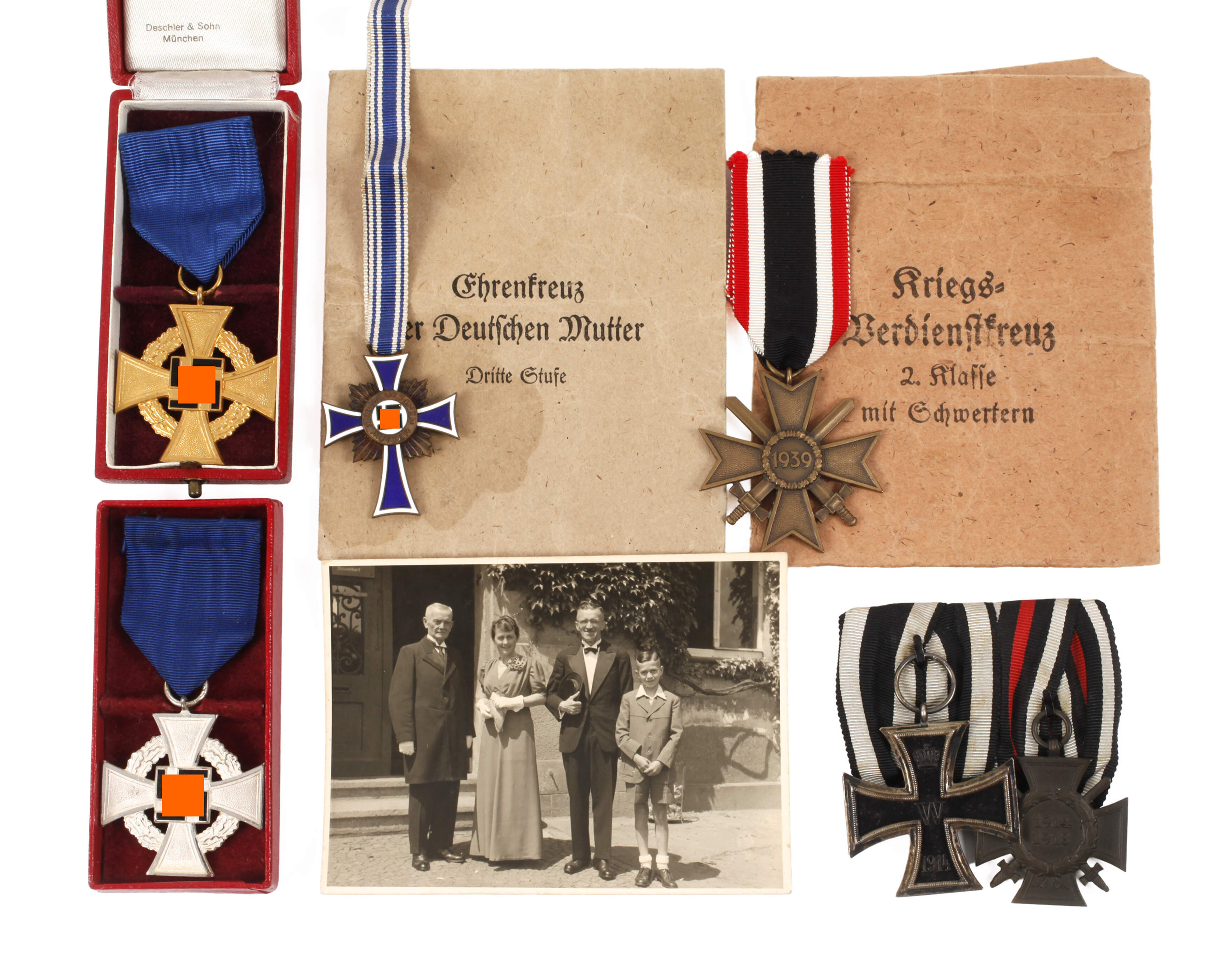 Konvolut Orden 1. und 2. Weltkrieg