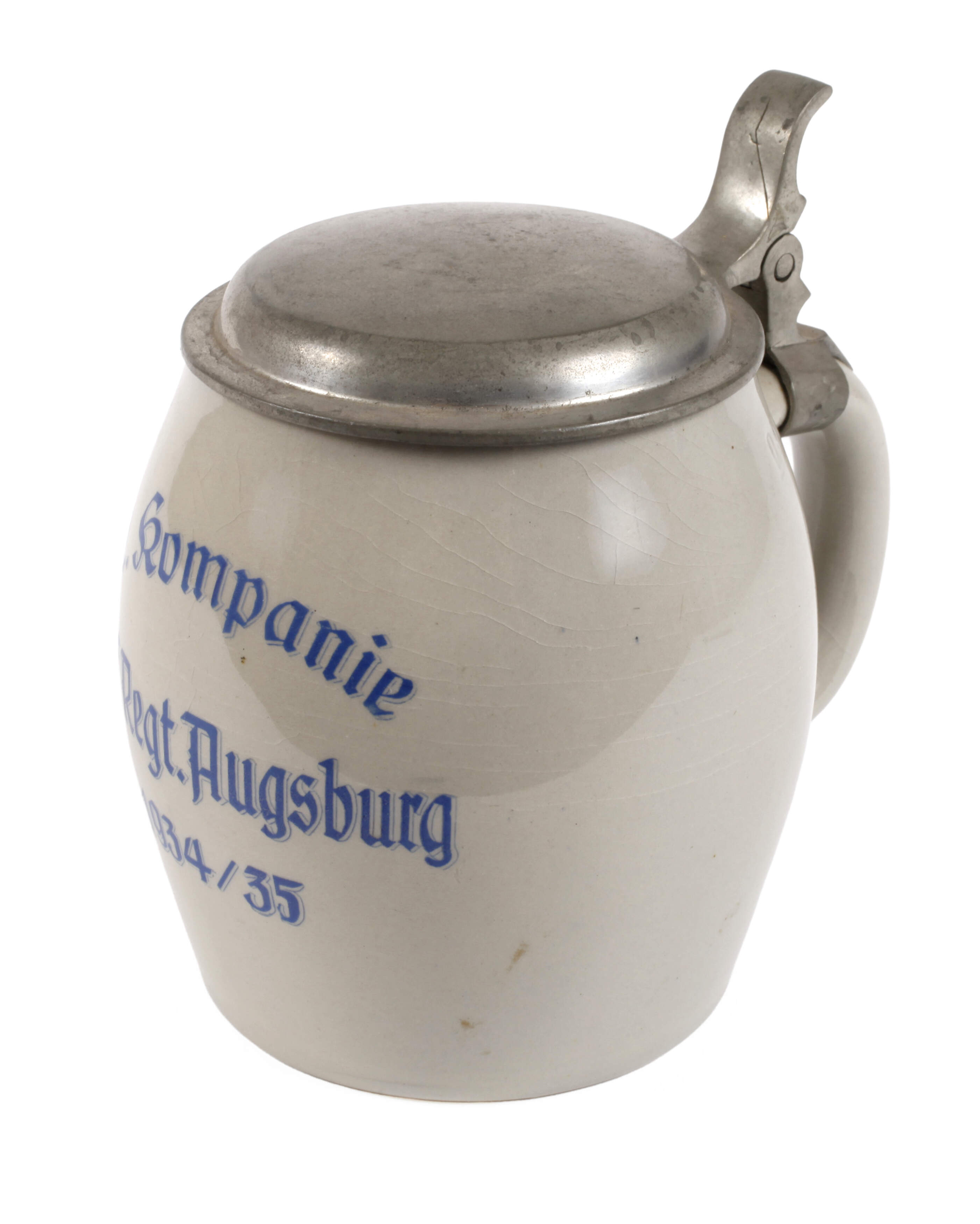 Andenkenkrug Infanterie-Regiment Augsburg