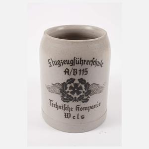 Andenkenkrug Flugzeugführerschule Wels