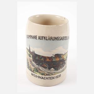 Weihnachtskrug Aufklärungsabteilung 7