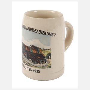 Weihnachtskrug Aufklärungsabteilung 7
