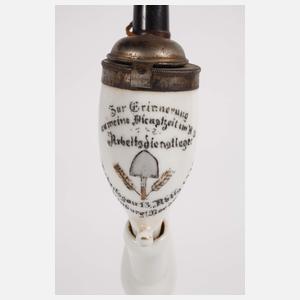 Erinnerungspfeife Reichsarbeitsdienst Quedlinburg