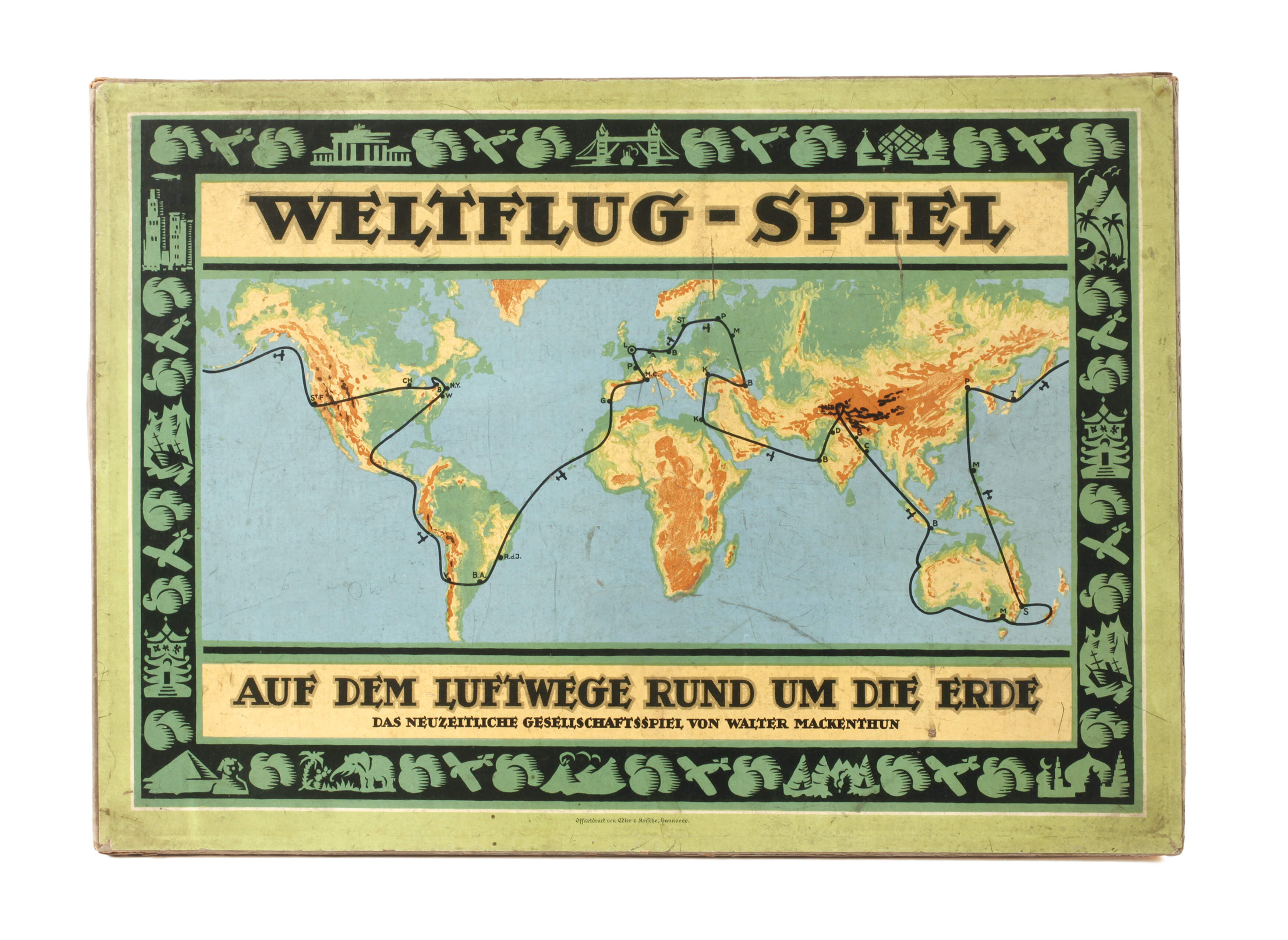 Großes Propaganda-Weltflug-Spiel