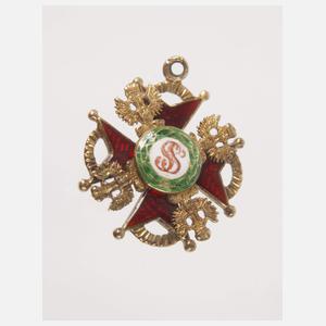Miniatur Sankt-Stanislaus-Orden