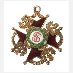Miniatur Sankt-Stanislaus-Orden
