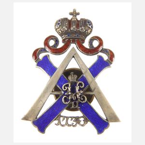 Abzeichen des Ismailowski-Regiments