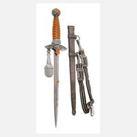 Luftwaffenoffiziersdolch mit geätzter Klinge111