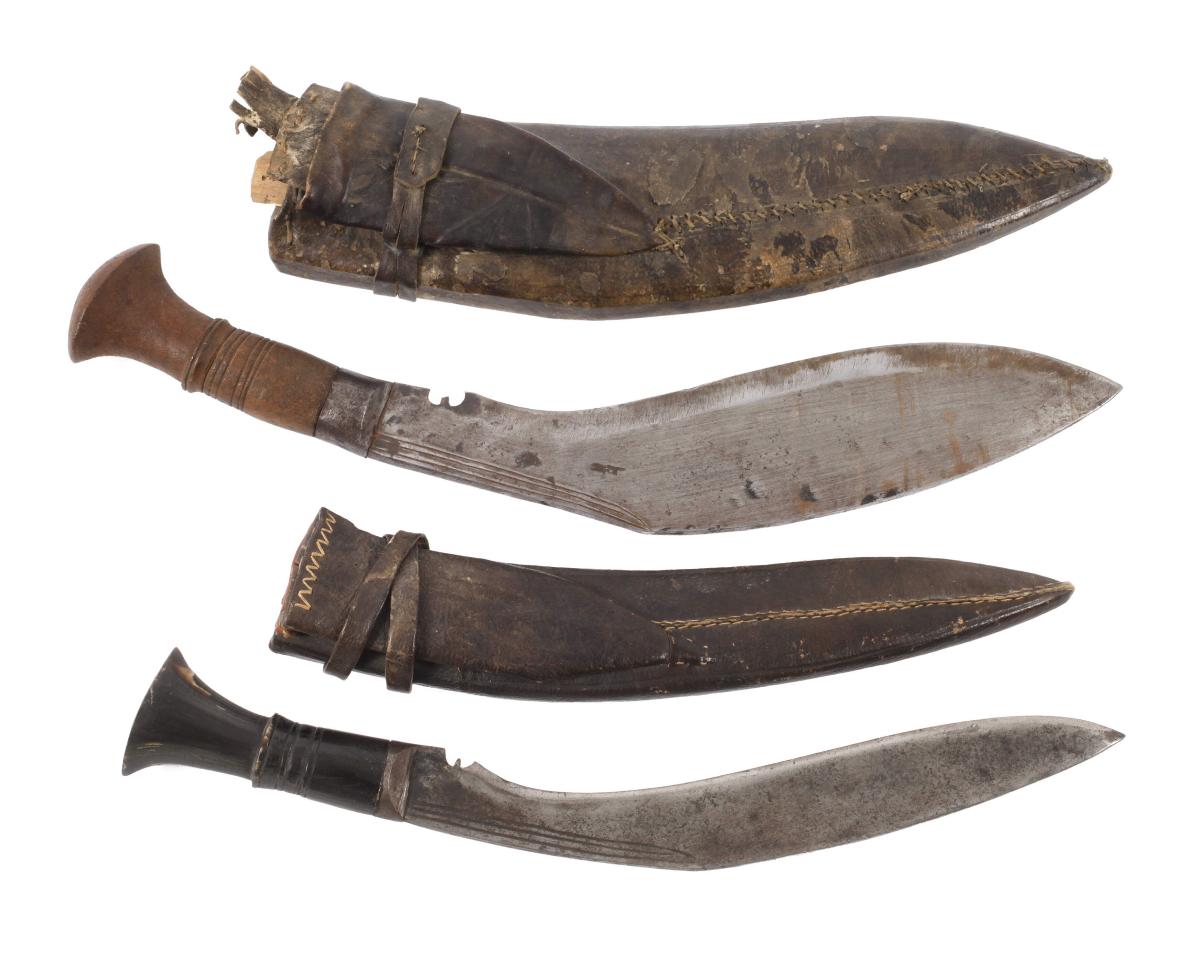 Zwei Kukri Messer