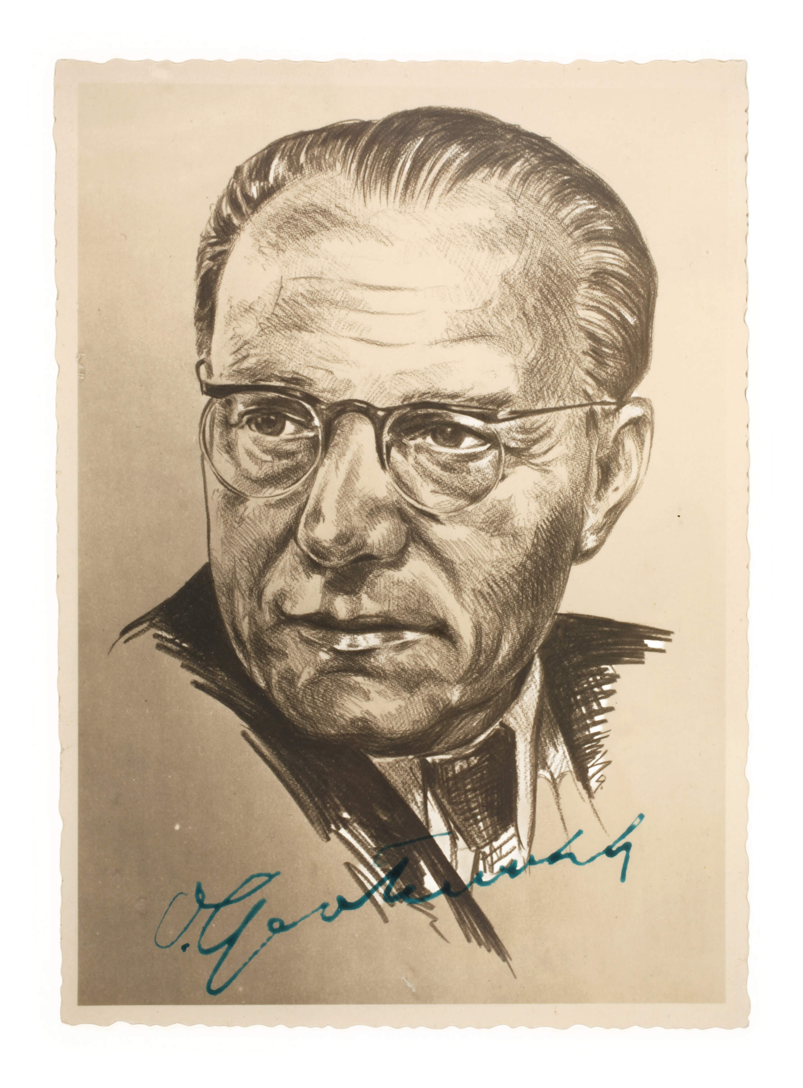 Autograph Otto Grotewohl
