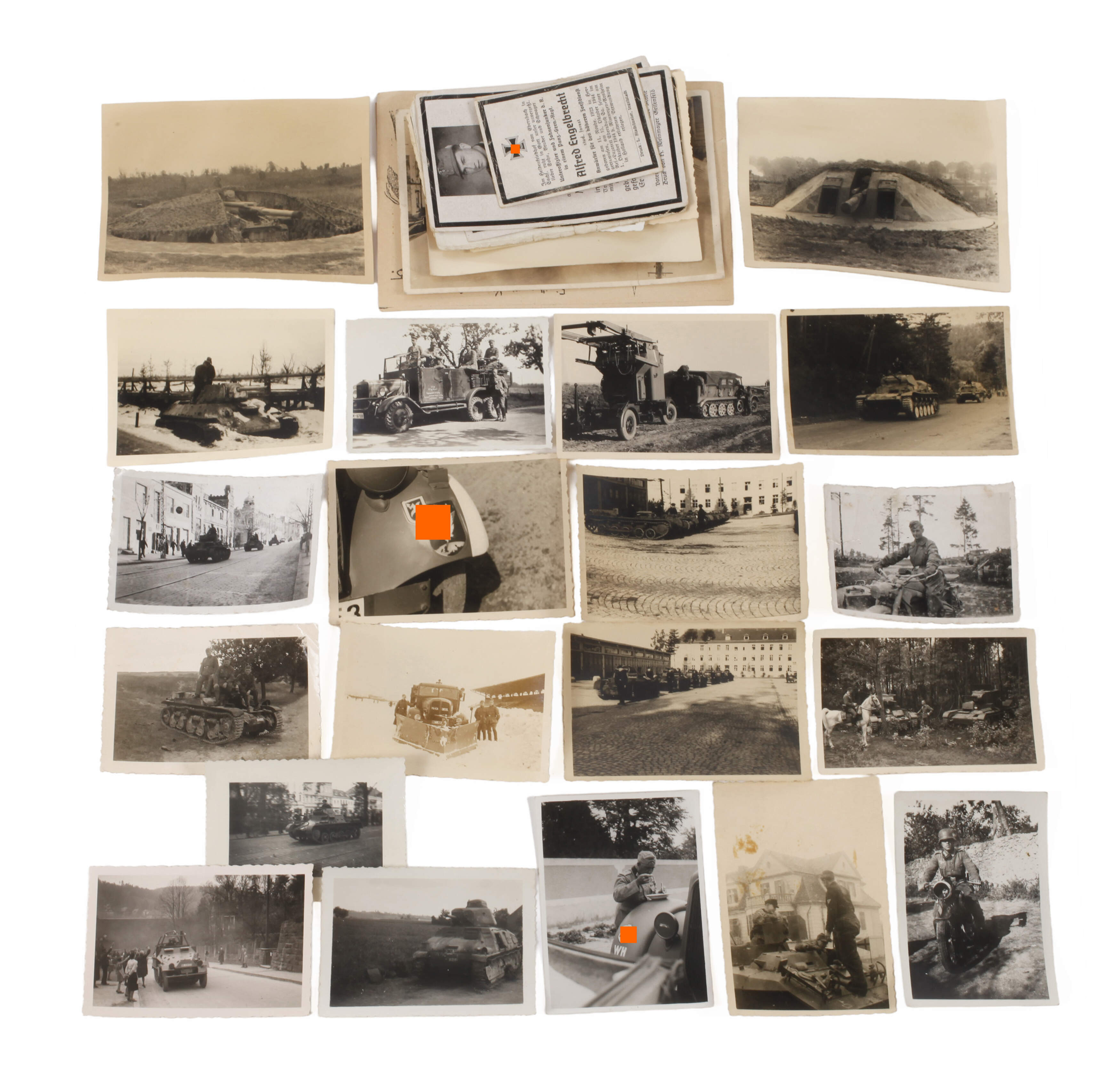 Konvolut Fotos Panzer und Technik 2. Weltkrieg