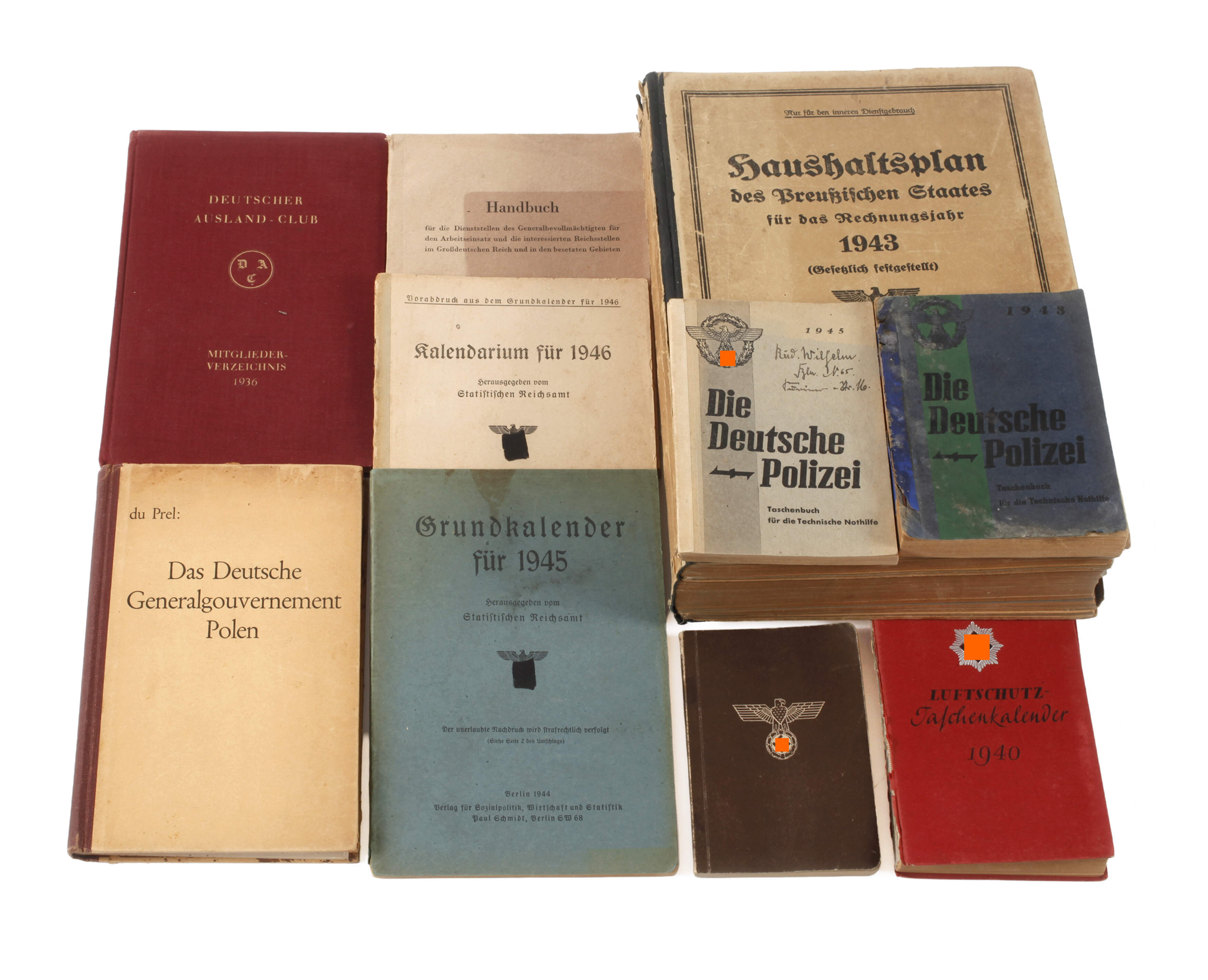 Konvolut Bücher 3. Reich