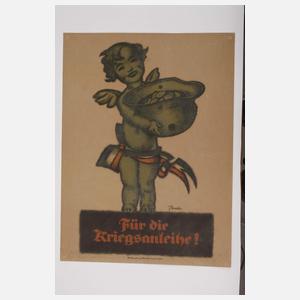 Propagandaplakat Kriegsanleihen