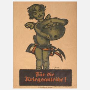 Propagandaplakat Kriegsanleihen