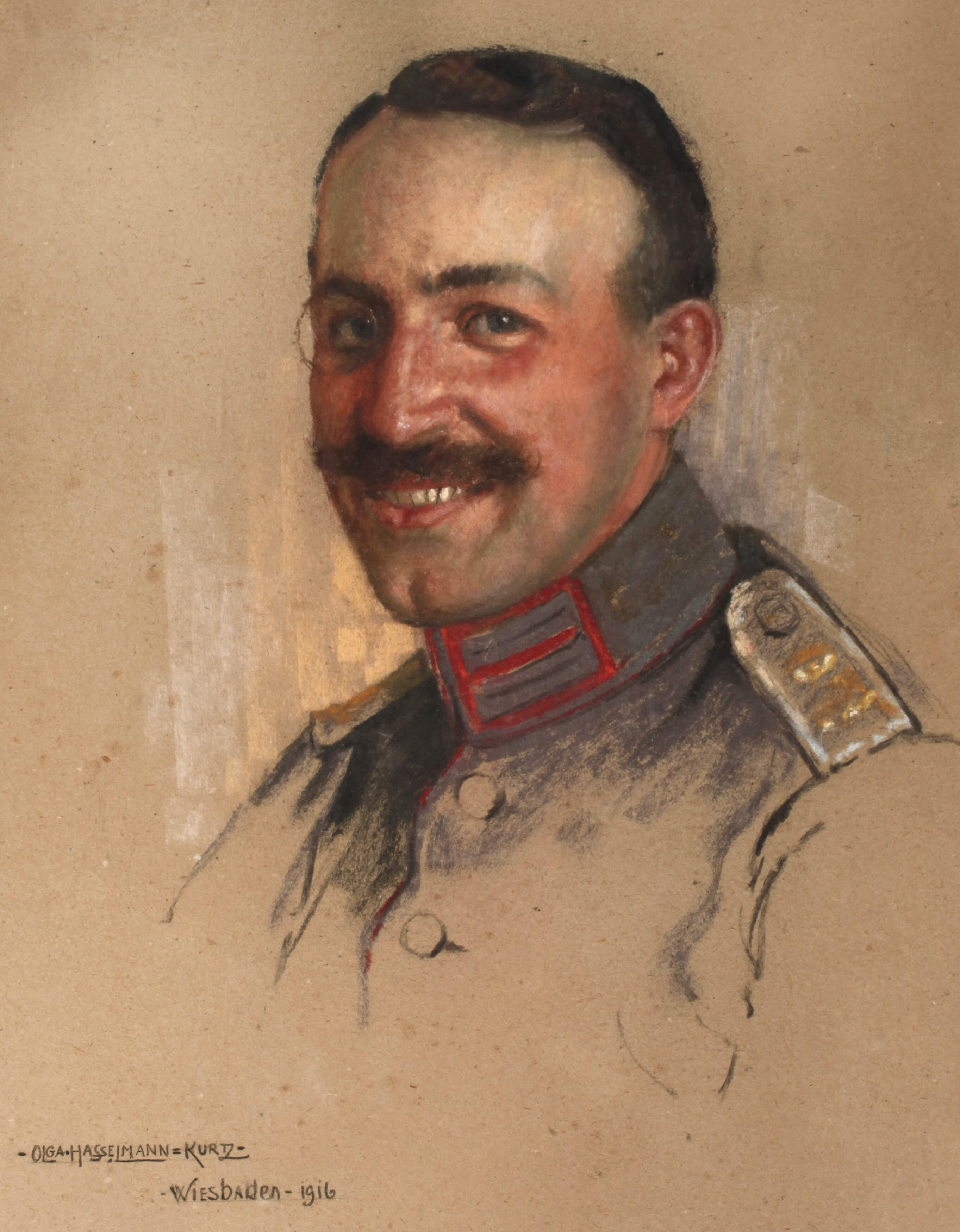 Offiziersportrait 1. Weltkrieg