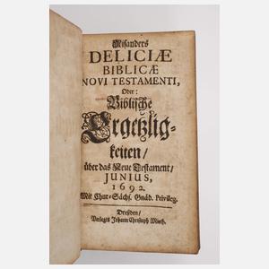 Deliciae Biblicae 1692