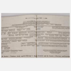 Fürstentafel und Fürstenbuch