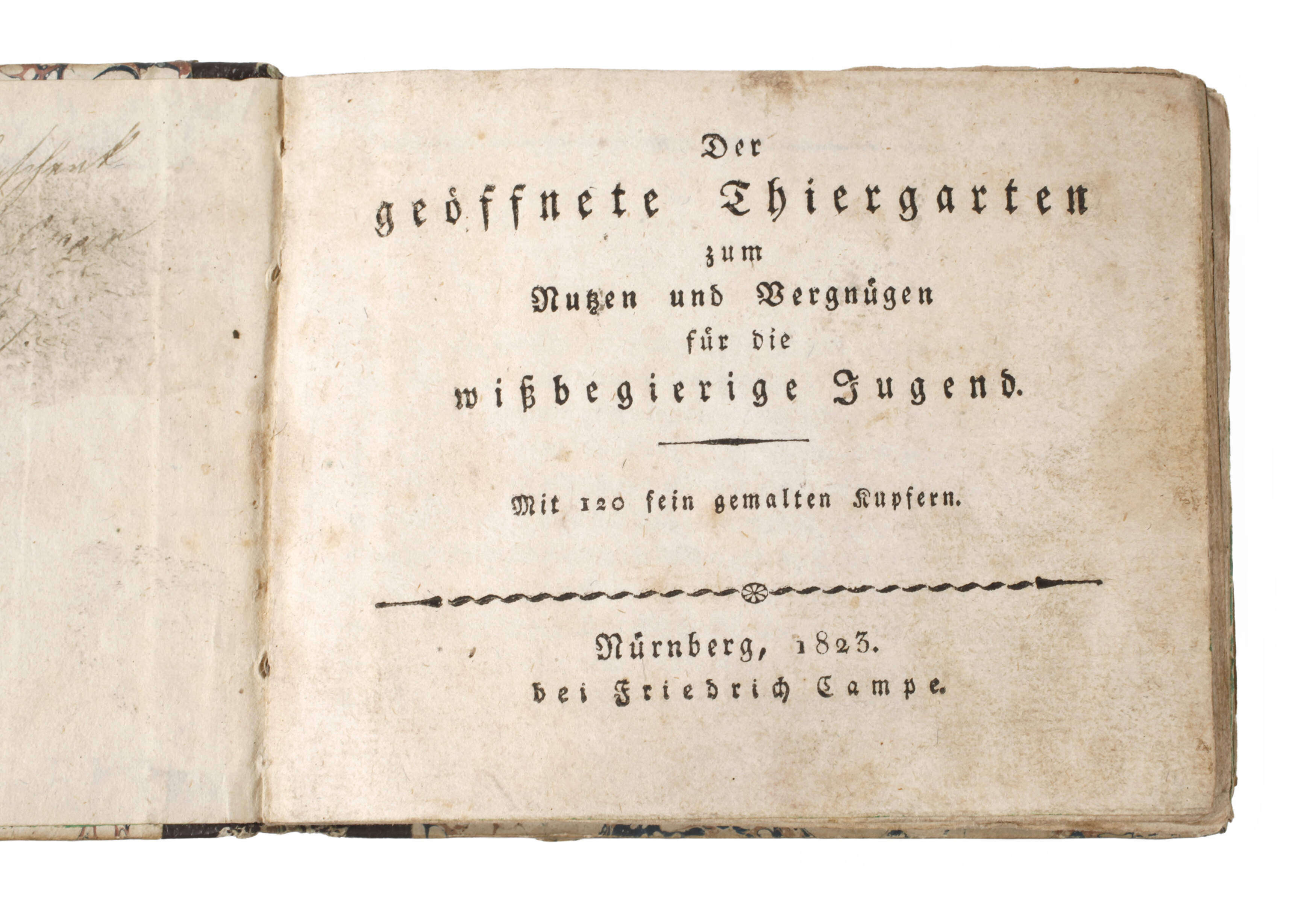 Der geöffnete Thiergarten 1823