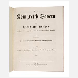 Das Königreich Bayern in seinen acht Kreisen