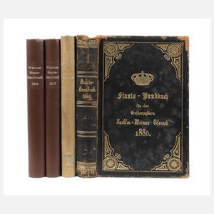 Vier Staats-Handbücher