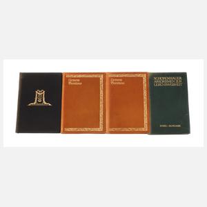 Vier hübsche Ausgaben Inselverlag