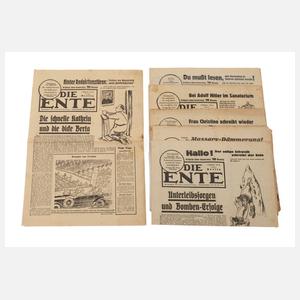 Sammlung Zeitschrift "Die Ente"