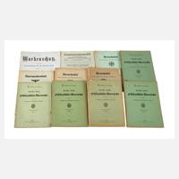Sammlung Einzelhefte "Warenzeichenblatt"111