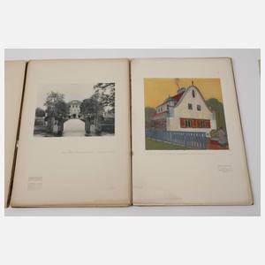 Zwei Mappen Architektur von Olbrich
