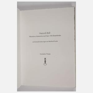 Wanderer, kommst du nach Spa. Wir Besenbinder