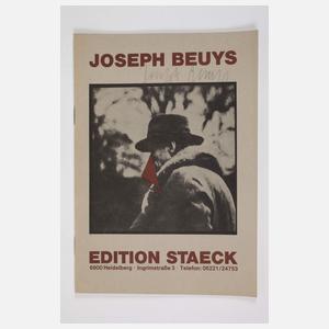 Autograph Joseph Beuys
