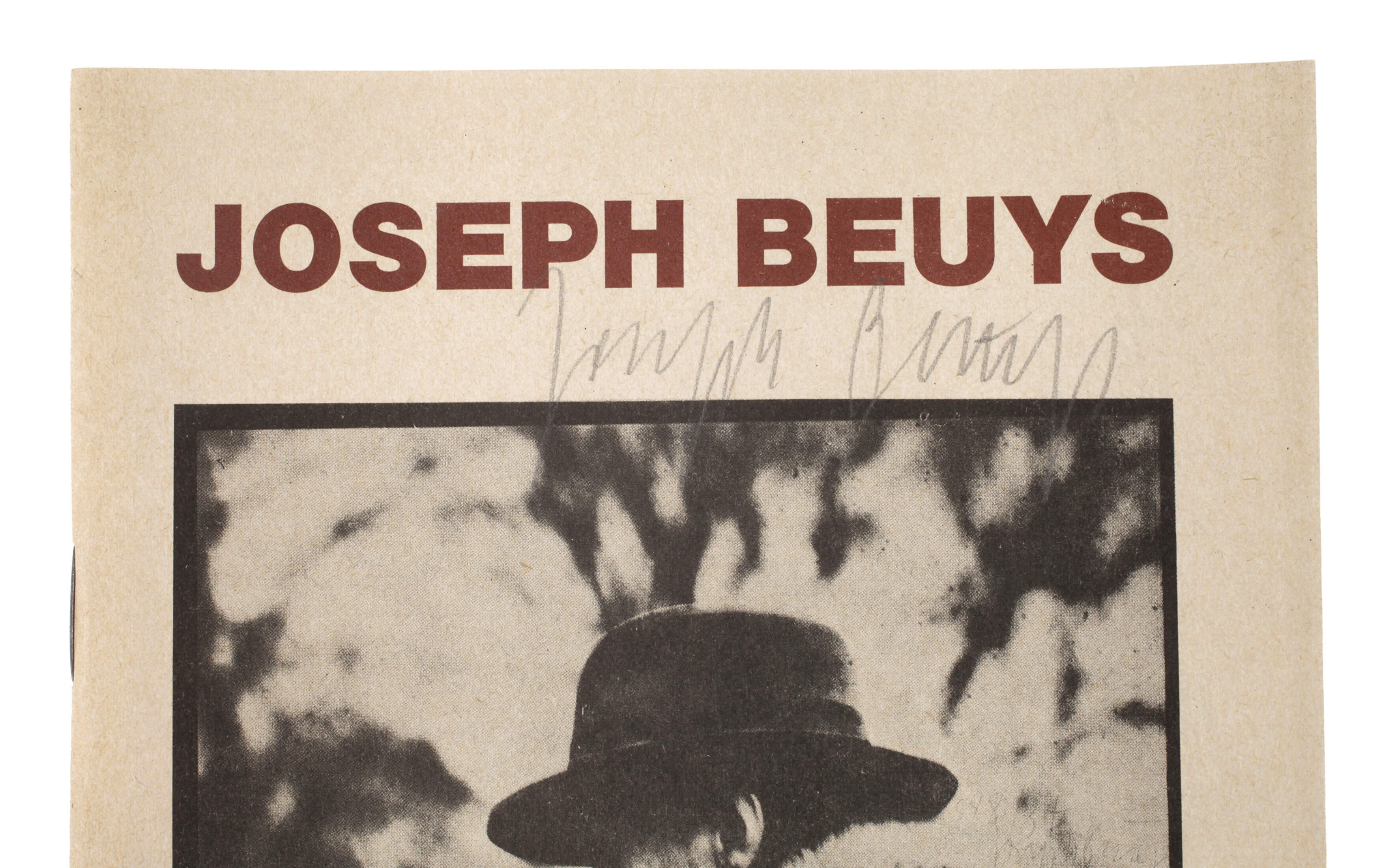 Autograph Joseph Beuys