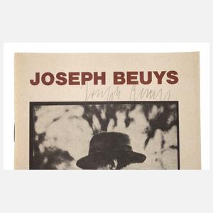 Autograph Joseph Beuys