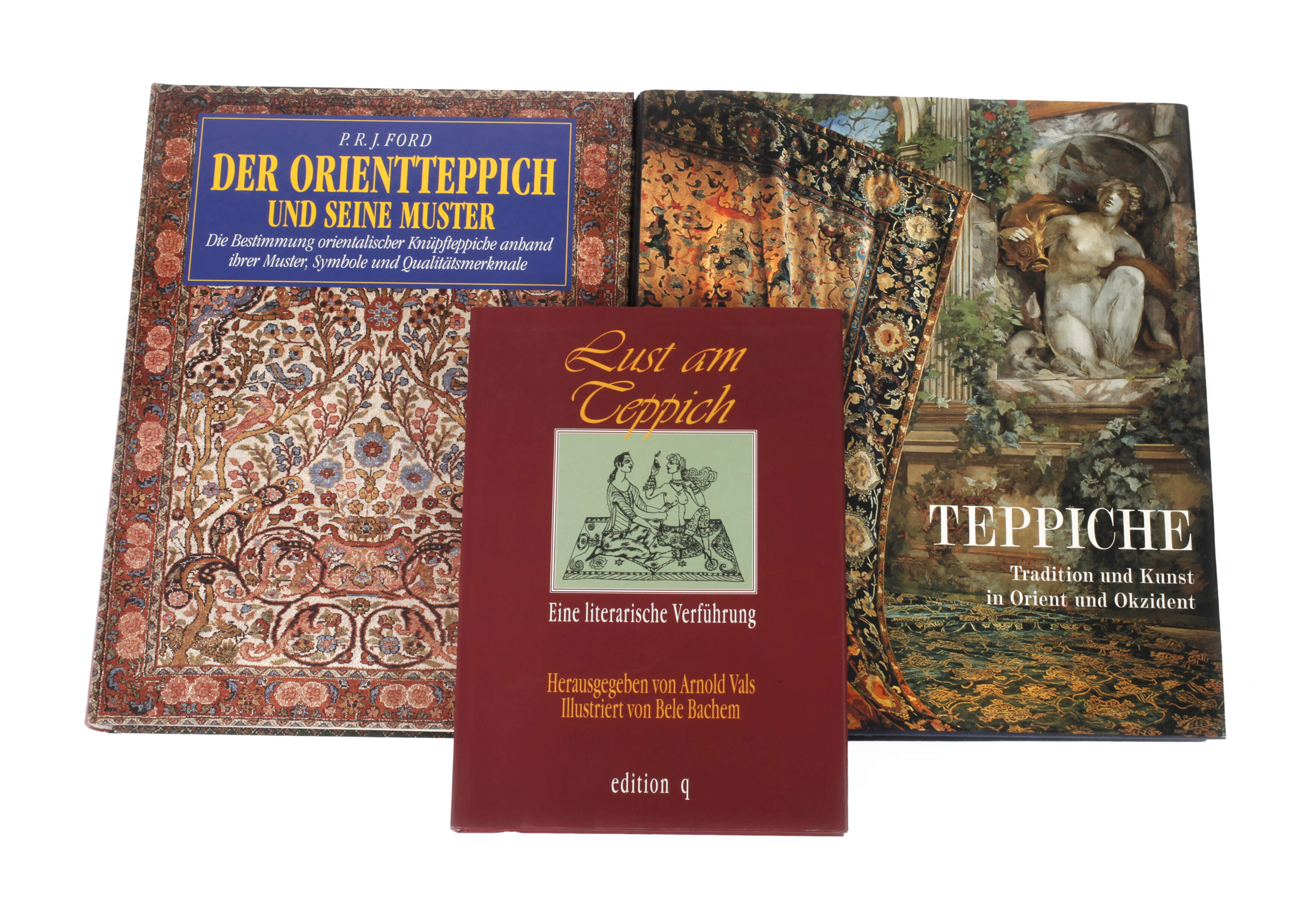 Drei Fachbücher Teppiche