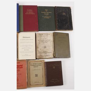 Konvolut Bücher Judaika