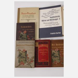 Konvolut Louis Riedel und Vogtländische Mundart