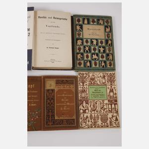 Konvolut Louis Riedel und Vogtländische Mundart