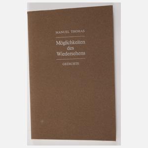 Sechs Bücher zu Manuel Thomas