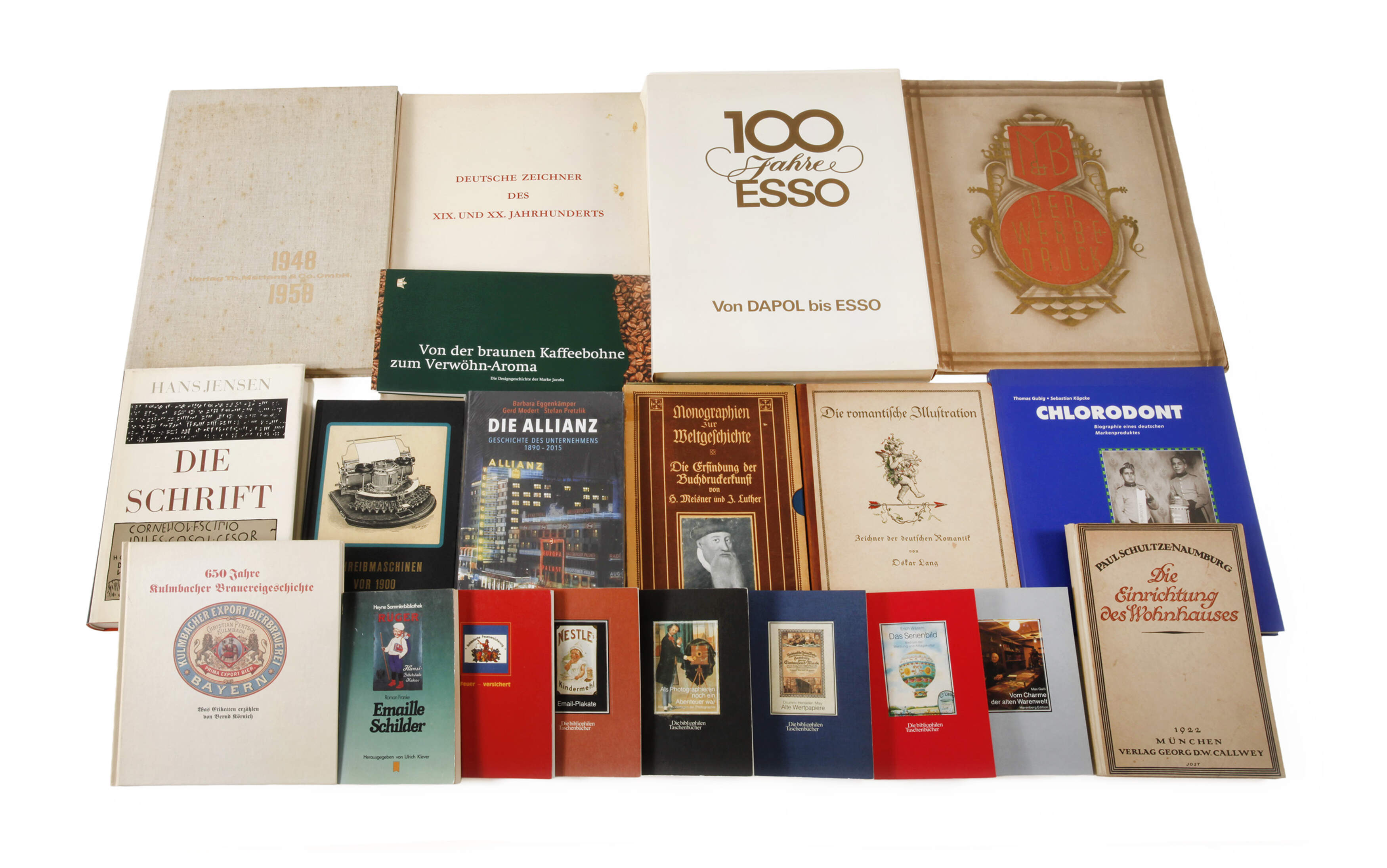 Konvolut Fachliteratur Markengestaltung