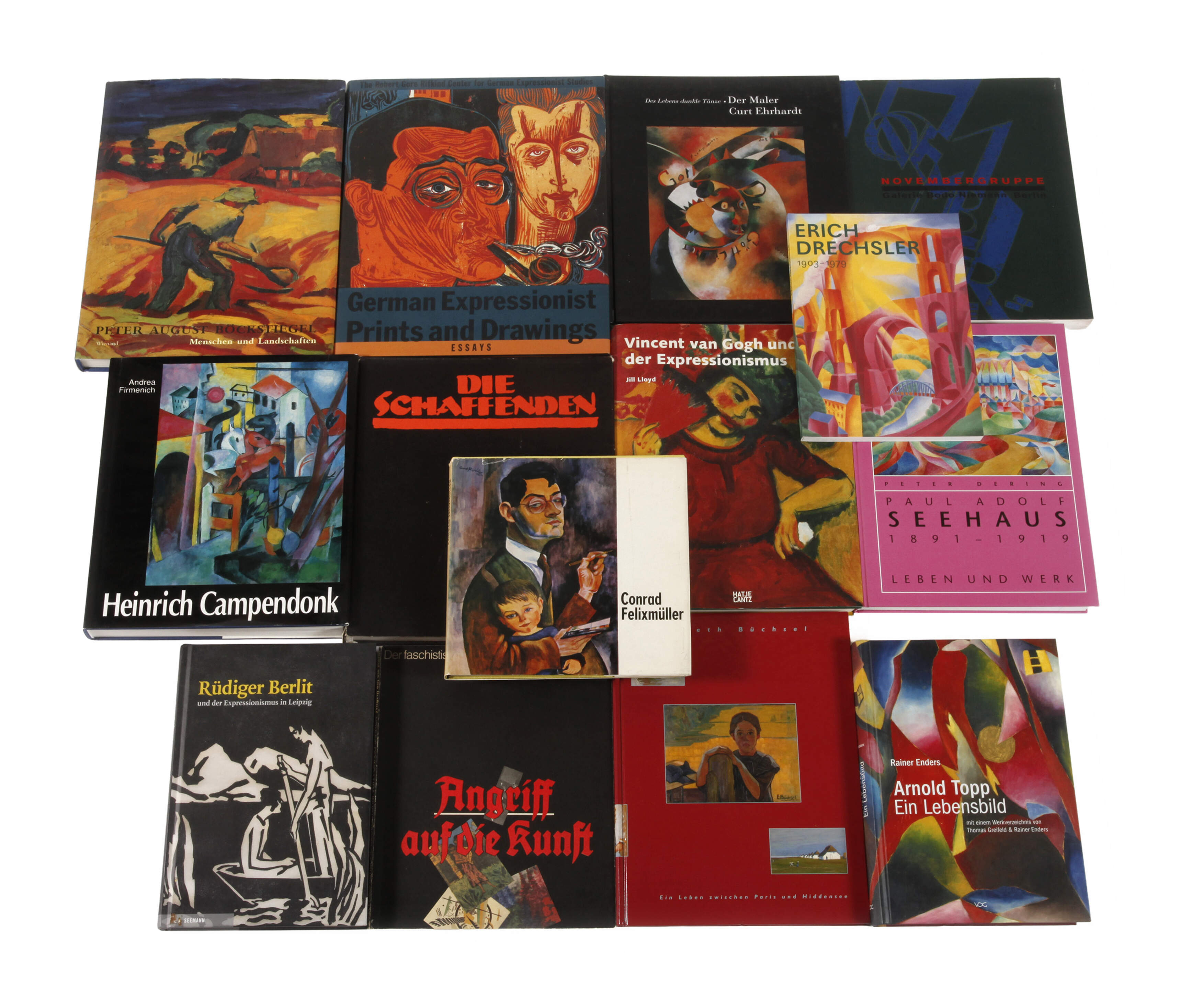 Konvolut Fachliteratur Expressionismus