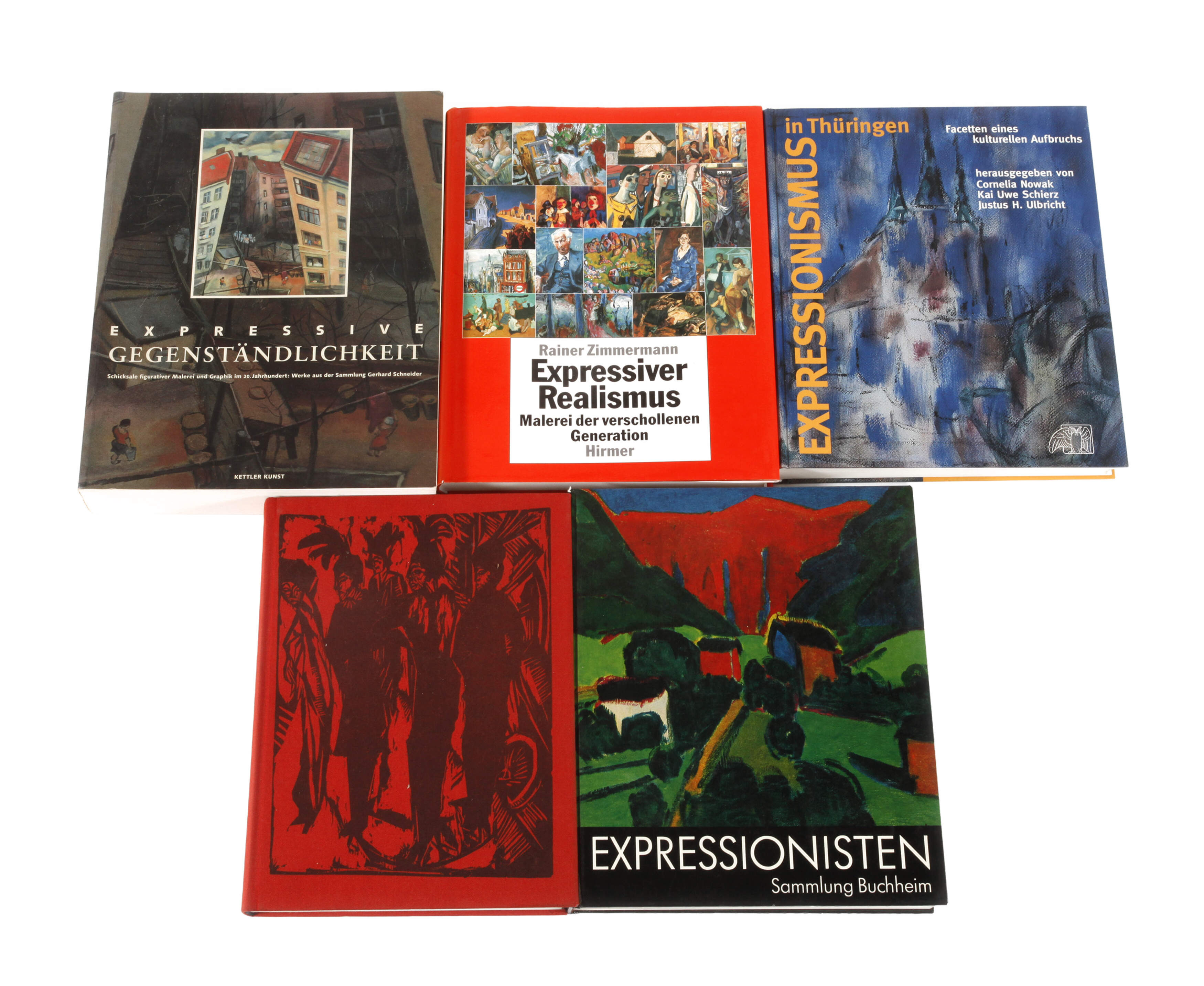Konvolut Fachliteratur Expressionismus