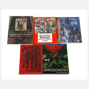 Konvolut Fachliteratur Expressionismus