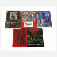 Konvolut Fachliteratur Expressionismus111