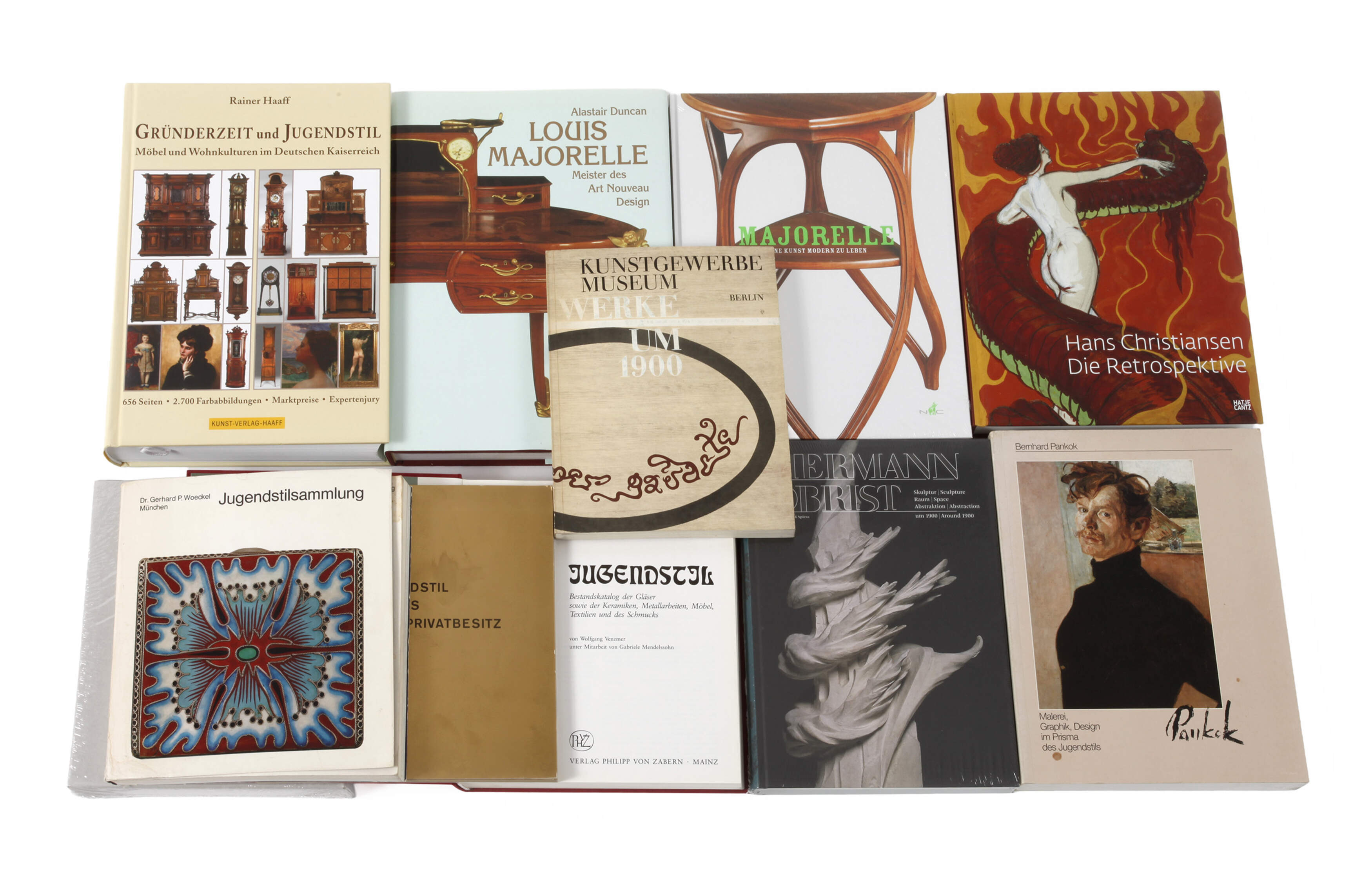 Konvolut Fachliteratur Jugendstil
